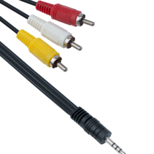 Аудио кабел 3.5 - 3RCA, 1.5m - Image 1