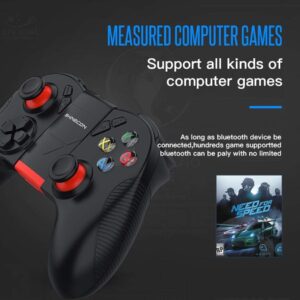 Безжичен Bluetooth геймпад Shinecon SC-B04 за смартфони, таблети, компютър, телевизор, тв бокс, Bluetooth - Image 7