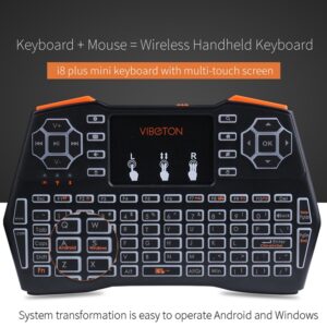 Геймърска безжична клавиатура и мишка за android, windows, ios и други устройства - Image 1