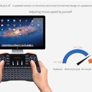 Геймърска безжична клавиатура и мишка за android, windows, ios и други устройства - Image 3