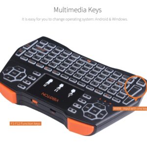 Геймърска безжична клавиатура и мишка за android, windows, ios и други устройства - Image 13