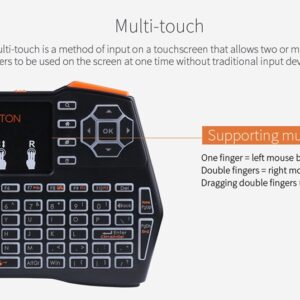 Геймърска безжична клавиатура и мишка за android, windows, ios и други устройства - Image 7