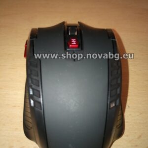 Безжична оптична гейминг мишка 2.4GHz Wireless с 6 бутона - черна - Image 6