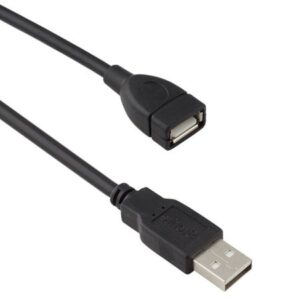 Кабел USB F - USB M удължител, 3m, HQ - Image 1