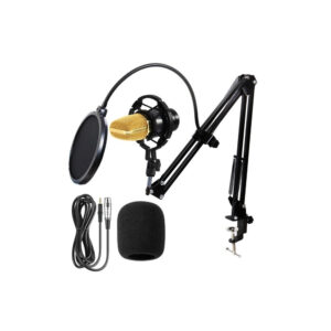 Кондензаторен студиен микрофон BM-700, Универсален, Пълен комплект - Image 13