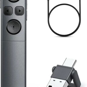 Лазерна безжична показалка за презентации и лекции 1Tech Lg-12, Кликер, 2 в 1 - Image 2