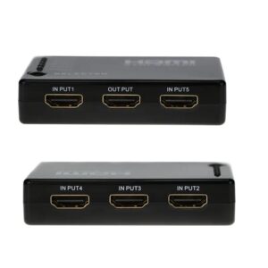 Мини HDMI превключвател 5в1, с дистанционно, 1080P - Image 2
