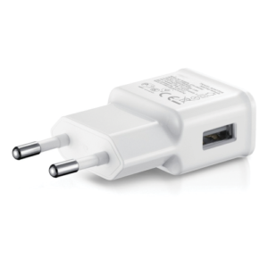 Мрежово зарядно устройство 5V/2A, 220V,1 x USB, С Micro USB кабел, Бял - Image 2