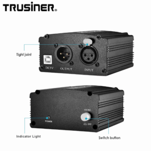 Фантомно захранване за кондензаторен микрофон / Phantom Power Supply 48V - Image 4