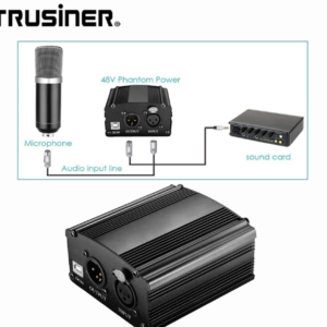 Фантомно захранване за кондензаторен микрофон / Phantom Power Supply 48V - Image 6