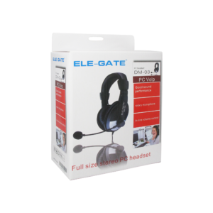 Слушалки за компютър No Brand OK-2010, с микрофон, Черен - Image 2