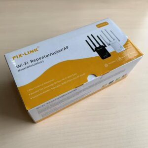 Усилвател за Wi-Fi мрежа PIX-LINK, Модел LV-WR16, 300mbps, 2 LAN Port, Повторител, Рипийтър, Ретранслатор, 4 антени, Черен - Image 3